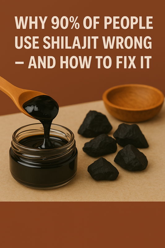 Why 90% of People use Shilajit wrong, and how to fix it ?