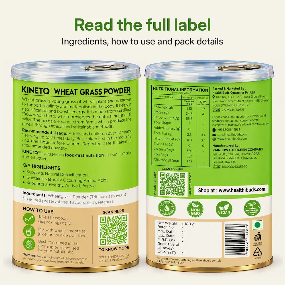 Wheatgrass Powder