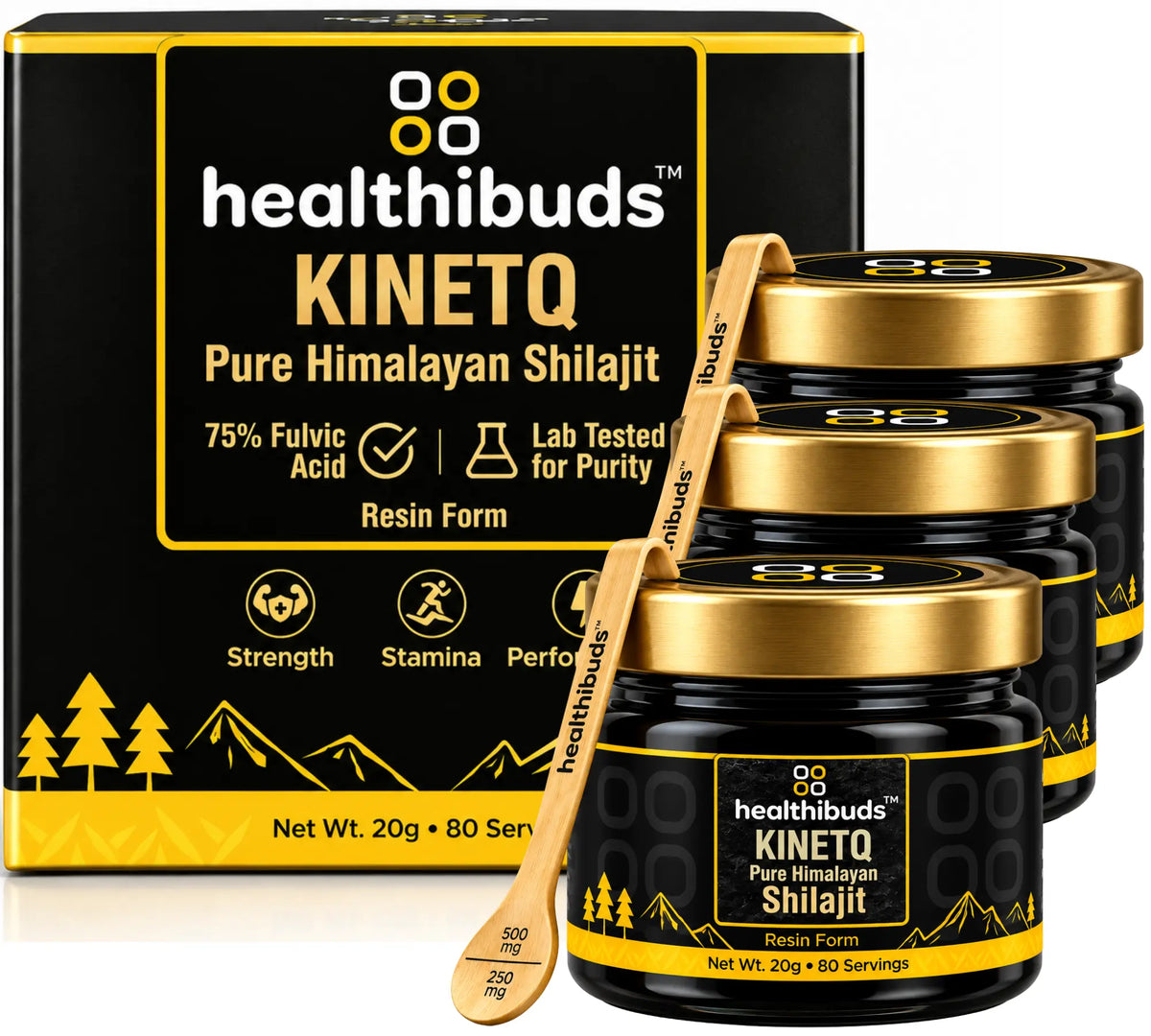Himalayan Shilajit Resin | 75%+ Fulvic Acid