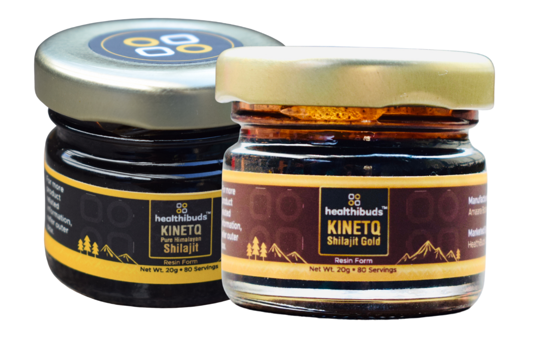 KINETQ Shilajit Wellness Duo - for Strength, Energy and Stress Adaptability