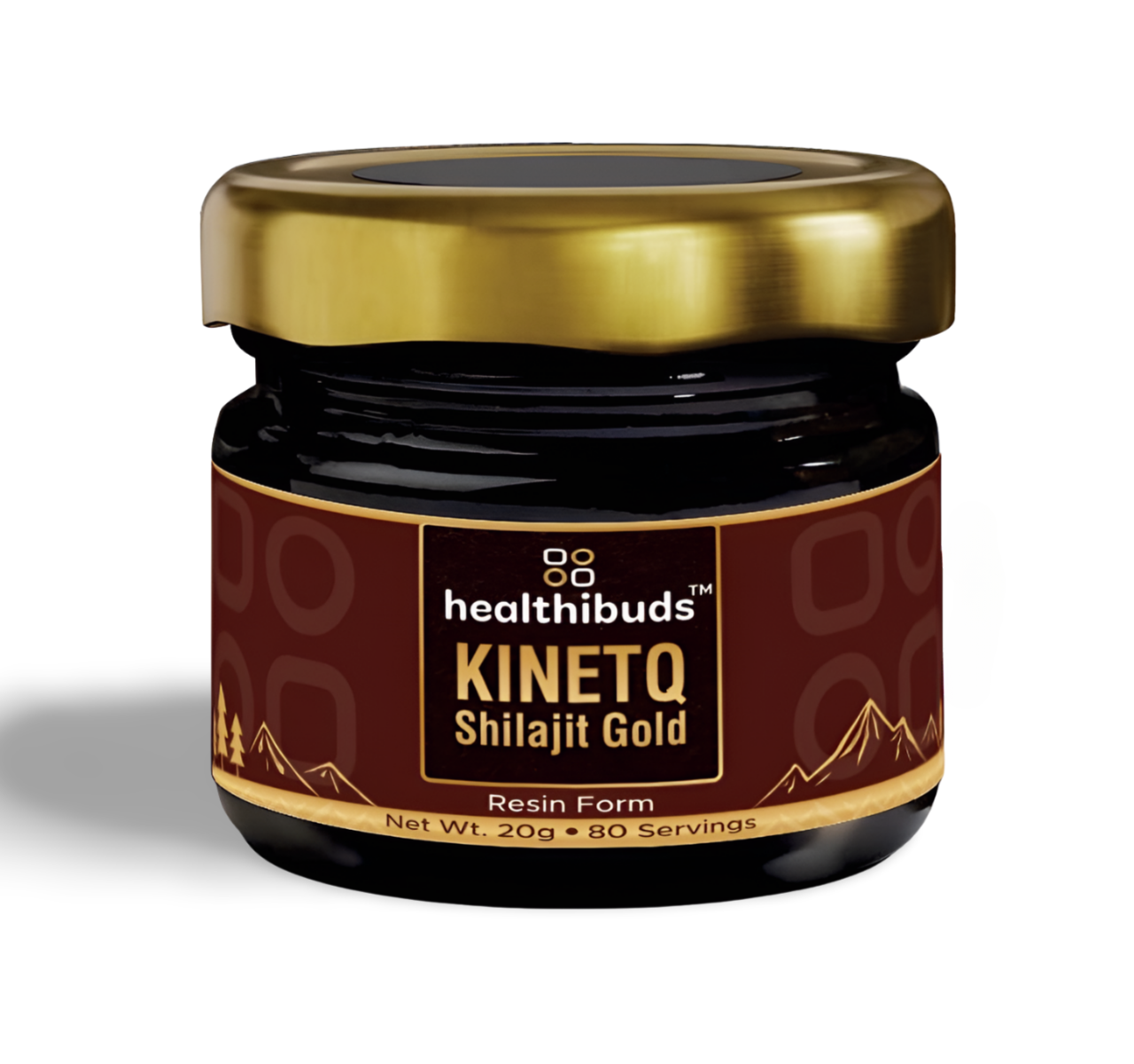 KINETQ Shilajit Gold Resin | Enriched with 7 Action herbs