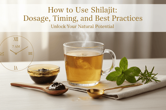 How to Use Shilajit: Dosage, Timing, and Best Practices - Healthibuds