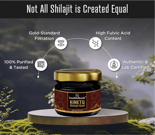 Not All Shilajit is Equal: Why Fulvic Acid Percentage Determines Quality? - Healthibuds