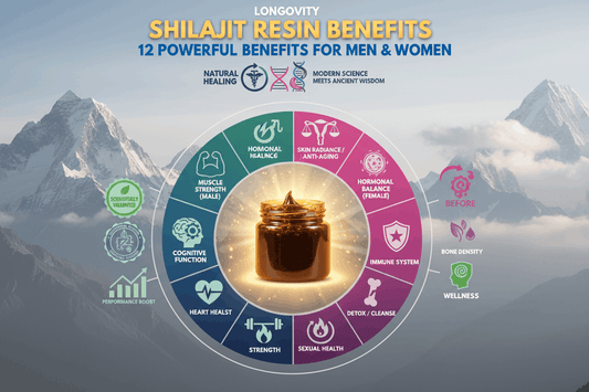 Shilajit resin benefits 12 powerful health benefits men women