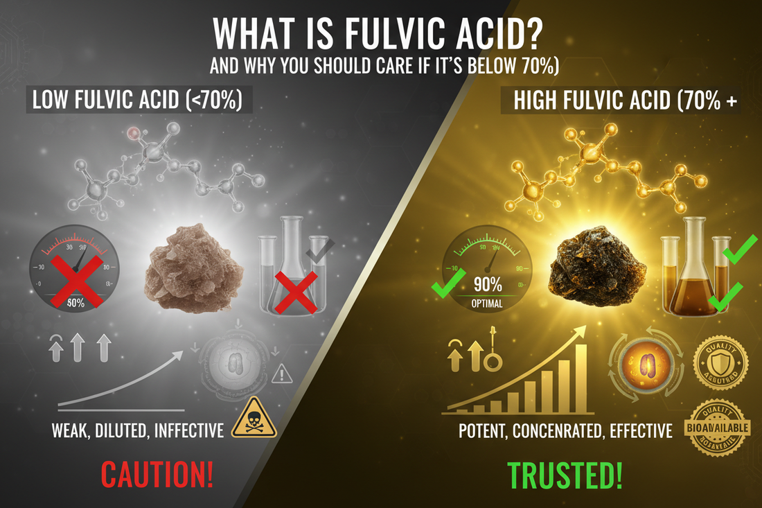 what's fulvic acid ? and why you should care before purchase
