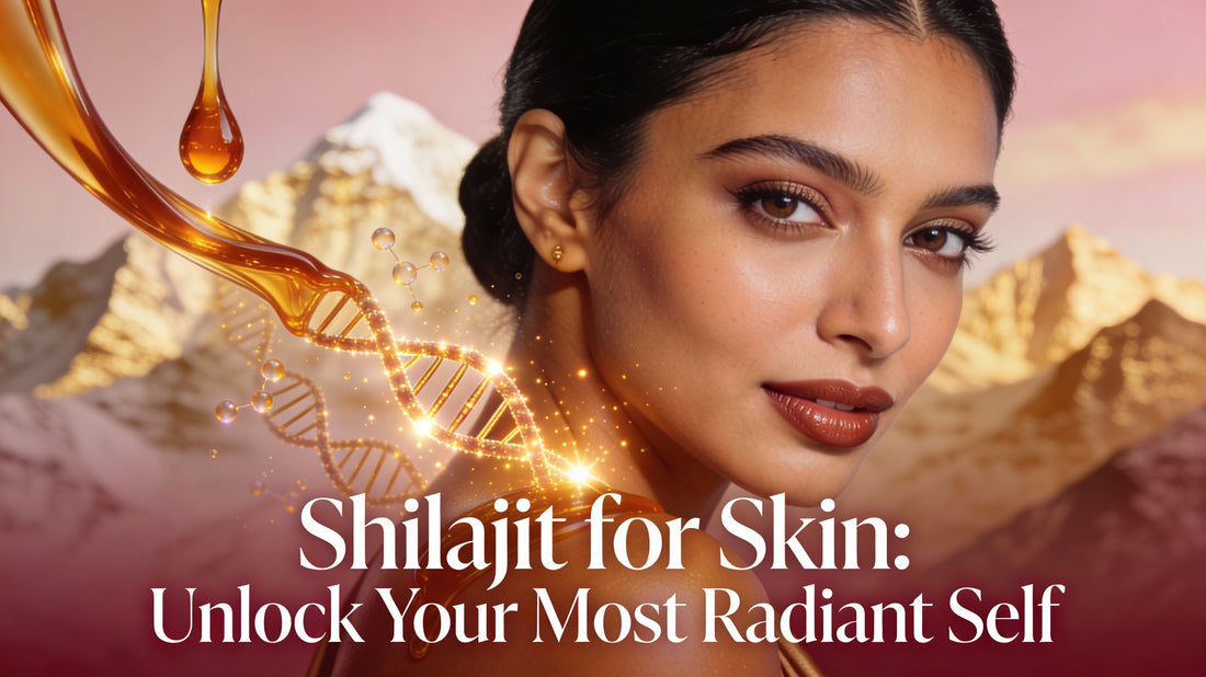 Why Women Are Turning to Shilajit for Ageless Skin ?  The Complete Science-Backed Guide - Healthibuds