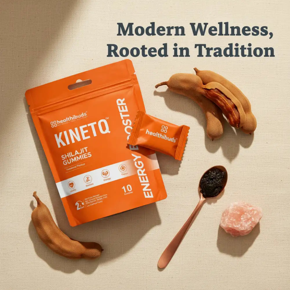 Tangy Tamarind Shilajit Gummies | 70% Fulvic Acid | No Sugar | 10 Pack