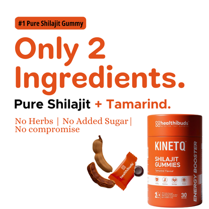 Tangy Tamarind Shilajit Gummies | 70%+ Fulvic Acid | No Added  Sugar