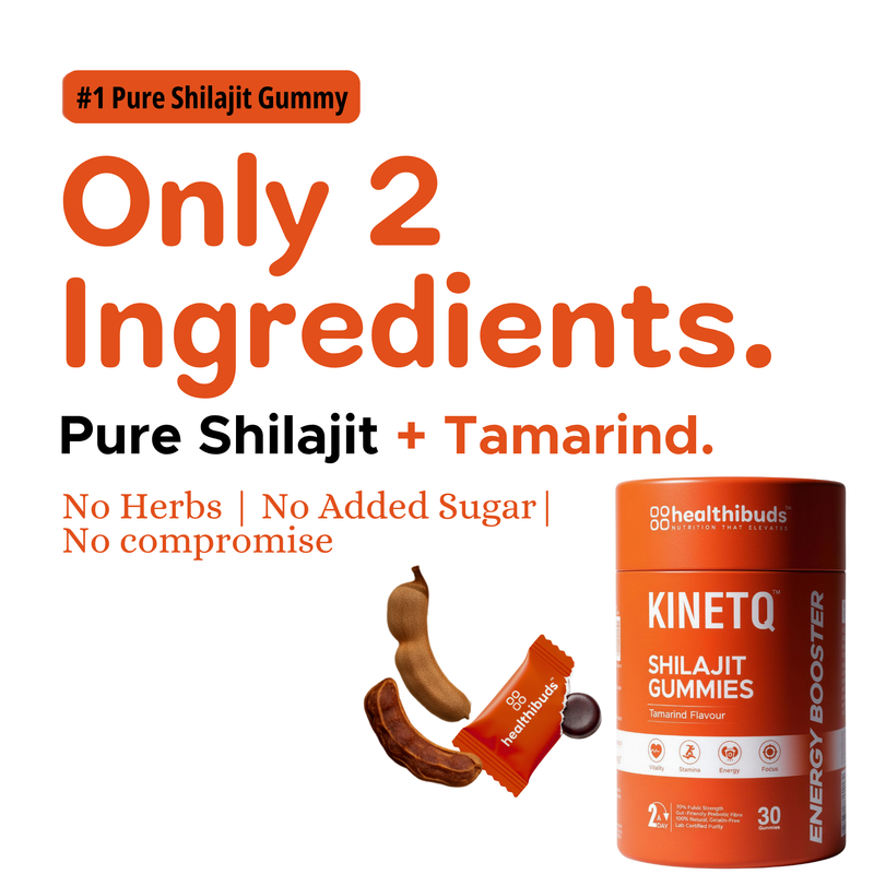 Tangy Tamarind Shilajit Gummies | 70%+ Fulvic Acid | No Added  Sugar