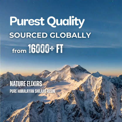 KINETQ Pure Shilajit Resin Combo with 75% Fulvic Acid