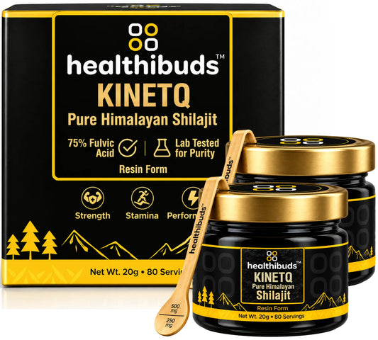 Shilajit Resin Combo | 75% Fulvic Acid