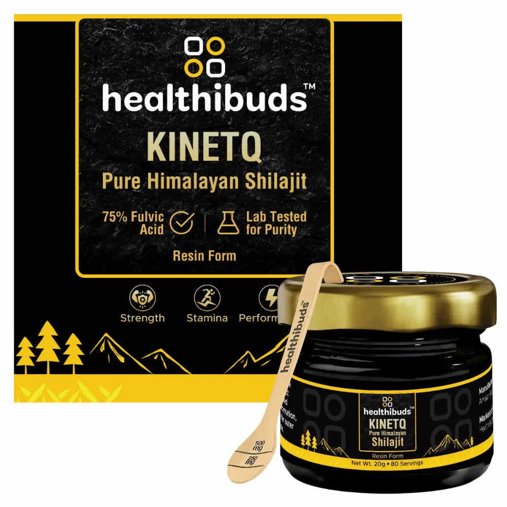 KINETQ Pure Himalayan Shilajit Resin