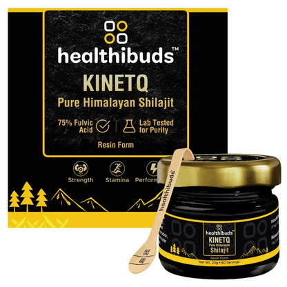 KINETQ Pure Himalayan Shilajit Resin