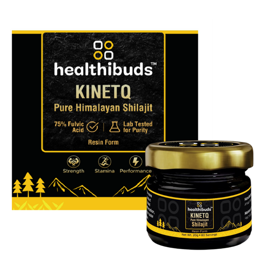 KINETQ Pure Himalayan Shilajit Resin |  >75% Fulvic Acid & 85+ Trace Minerals