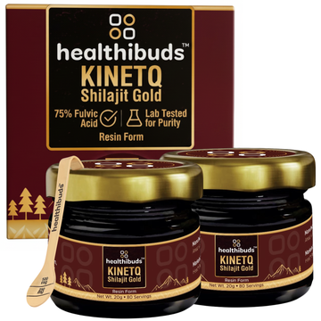 Shilajit Gold Resin Blend of 7 Ayurvedic Herbs - Pack of 2