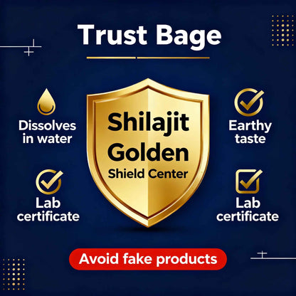 KINETQ 7 Herbs Shilajit Gold Resin Combo | For Mental Focus, Peak Performance & Stamina | Shilajeet for Men & Women - Healthibuds