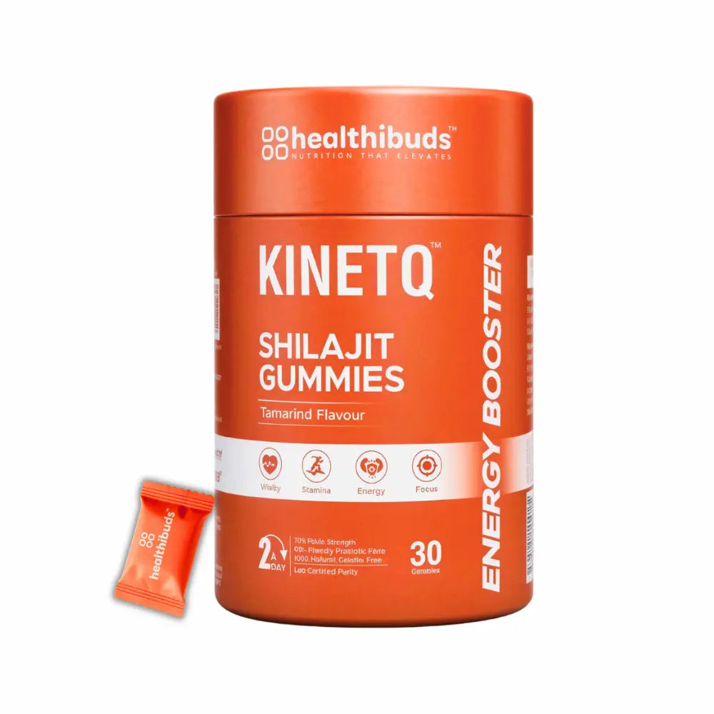 Tangy Tamarind Shilajit Gummies | 70%+ Fulvic Acid | No Sugar | 30 Pack