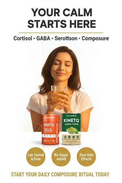 The Daily Composure Stack | Shilajit Gummies 30-Pack + Moringa 100g | Daily Wellness Combo