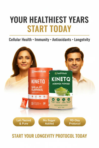 The Deep Longevity Protocol | Shilajit Gummies 30-Pack + Moringa 100g | Daily Wellness Combo