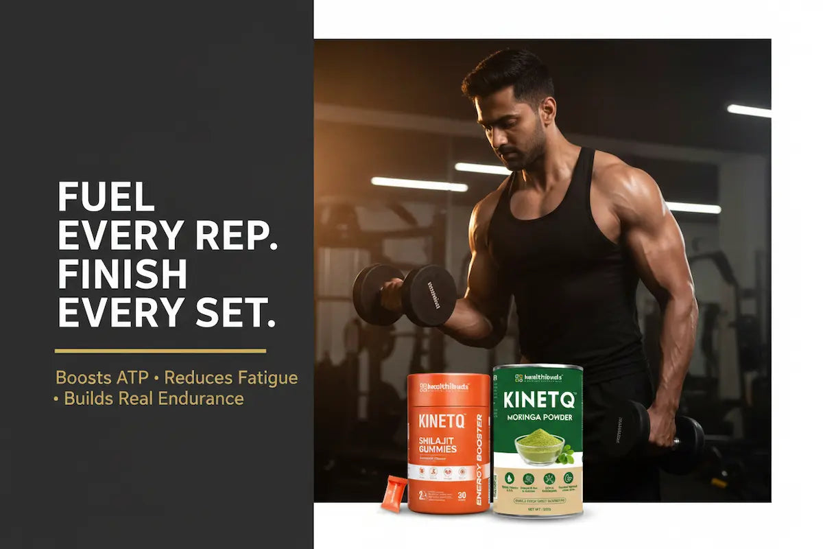 The Endurance Pack | Shilajit Gummies 30-Pack + Moringa 100g