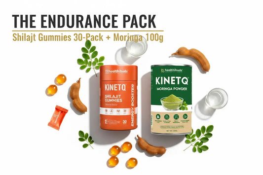The Endurance Pack | Shilajit Gummies 30-Pack + Moringa 100g