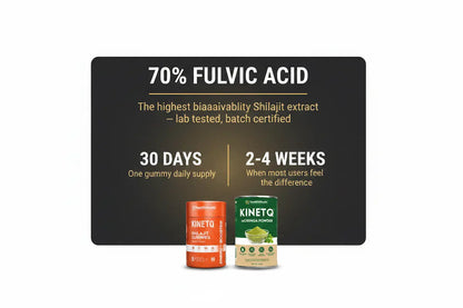 The Endurance Pack | Shilajit Gummies 30-Pack + Moringa 100g