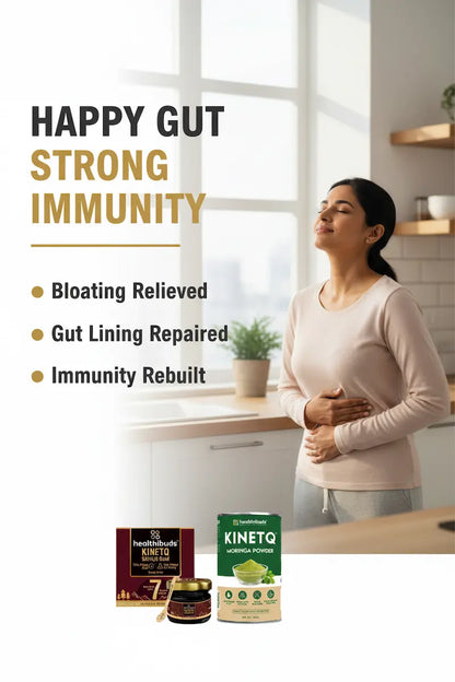 The Gut-Immune Reset | Shilajit Gold Resin + Moringa 100g | Gut Health & Immunity Combo