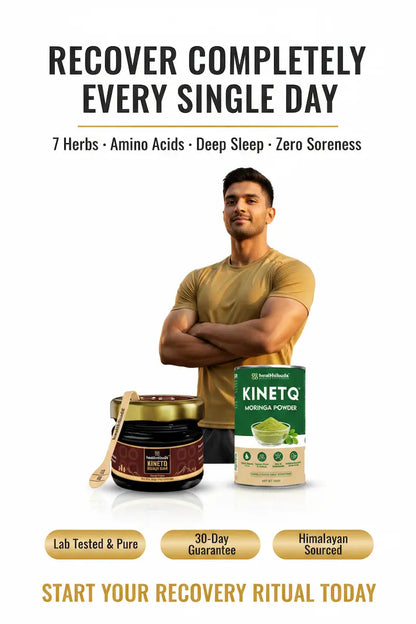 The Recovery Pack | Shilajit Gold Resin + Moringa 100g | Post-Workout Recovery Combo