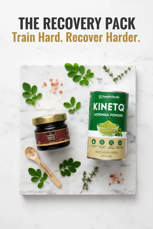 The Recovery Pack | Shilajit Gold Resin + Moringa 100g | Post-Workout Recovery Combo