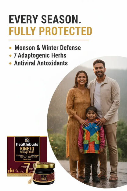 The Seasonal Defence Pack | Shilajit Gold Resin + Moringa 100g | Seasonal Immunity Combo