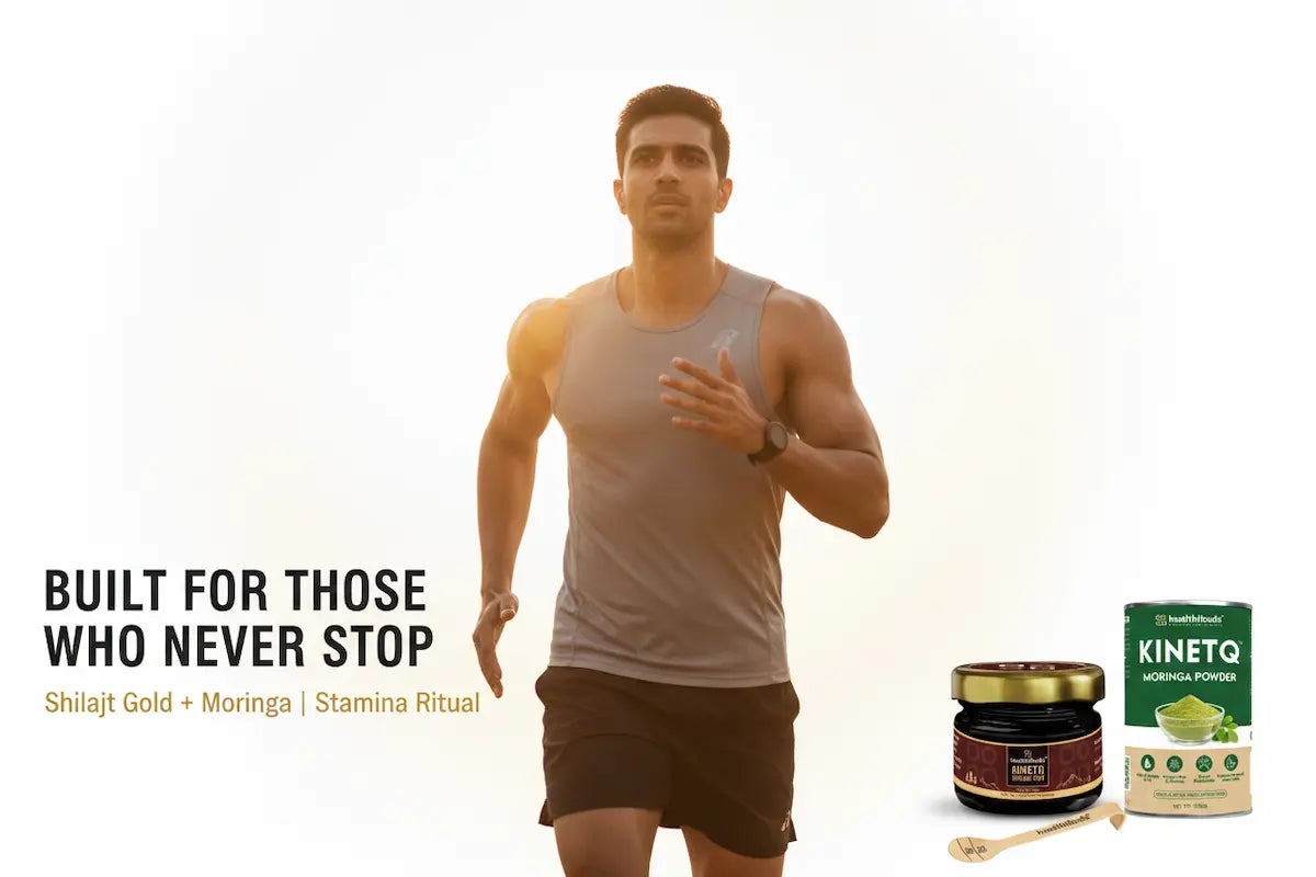 The Stamina Ritual | Shilajit Gold Resin + Moringa 100g