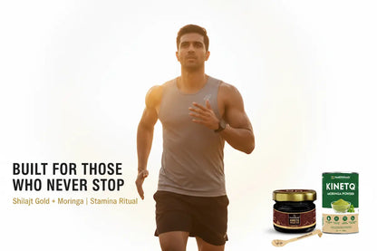 The Stamina Ritual | Shilajit Gold Resin + Moringa 100g